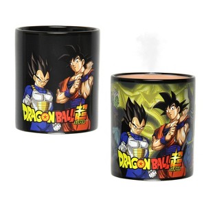 Dragon Ball Super Anime Manga Heat Reactive Color Changing 16 OZ. Tea Coffee Mug Cup Black - 1 of 4