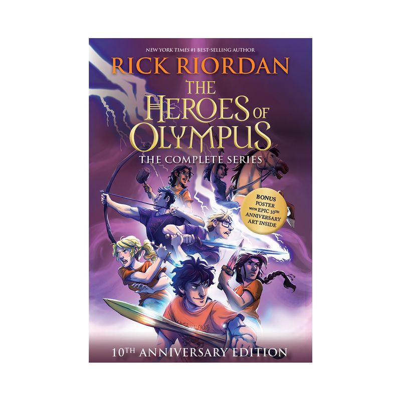 The Heroes of Olympus Set - 10th Edition by Rick Riordan (Mixed Media Product), 1 of 2