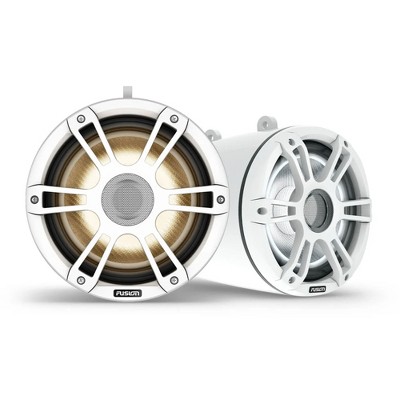 Photo 1 of Fusion Signature Series 3i 8.8" 330W CRGBW Sports White Marine Wake Tower Speakers (Pair)
