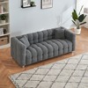 SKRAN Sofa 80 Inch Couch, Perfect for Living Room or Bedroom, Complete with Two Throw Pillows and Sturdy Hardware Foot Support - 4 of 4