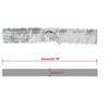INSPIRE CHIC Women's Skinny Elastic Sequins Decor Stretchy Waist Belts for Dresses 2 Pcs 25.19" - 3 of 4