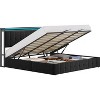 Bed Frame with Storage Drawers, No Box Spring Needed, Noise Free, Easy Assembly, Wooden Support Slats - 2 of 4