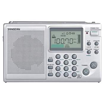 Sangean AM/FM Stereo Digital Tuning Pocket Radio in Gray SG-110 - The Home  Depot