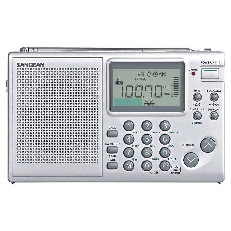 Sangean® ATS-405 Multi-Band FM/MW/SW World Receiver Radio, 1 of 6