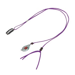 Unique Bargains Women's Leaf Braided Hair Chain 1 Pc - 1 of 4