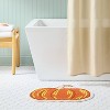 20"x23" Pumpkin Shaped Non-Slip Harvest Bath Rug Orange - Room Essentials™ - 2 of 4