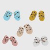 Alilang Adorable Cat - Print No Show Socks Soft for Casual 5Pk - 3 of 4
