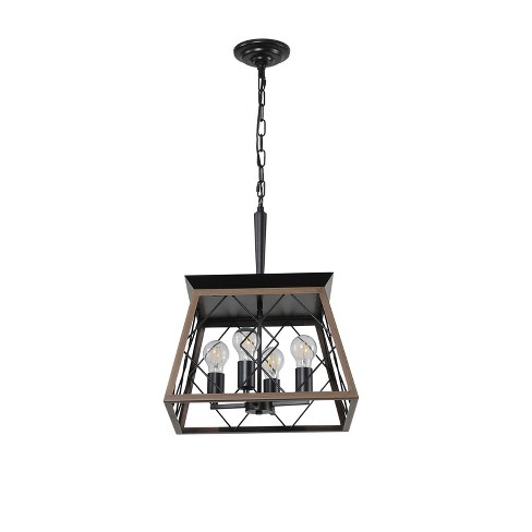 Bella Depot Farmhouse 4-Light Vintage Chandelier or Kitchen Dining Room Living Room - image 1 of 4