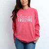 Simply Sage Market Women's Always Freezing Long Sleeve Garment Dyed Tee - 2 of 4