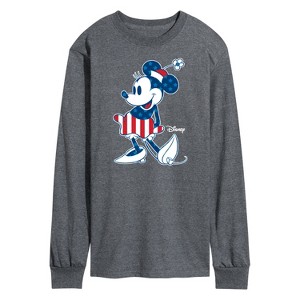 Men's - Disney - Americana Long Sleeve Graphic T-Shirt - 1 of 3
