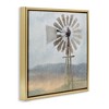 Stupell Industries Neutral Blue Windmill Breeze, 18" x 18" - 3 of 4