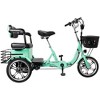 Topteng Electric Trike for Adult, Folding Three-Wheel E-Bike with Rear Seat and Thickened Tire - 2 of 4