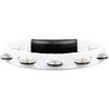 MEINL Headliner Series Molded ABS Tambourine, Single Row White - image 4 of 4