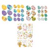 3 Packs Easter Egg Cartoon Glass Window Decoration Wall Sticker - 2 of 4