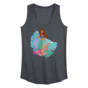 Women's - Disney - Ariel Graphic Racerback Tank - 1 of 4