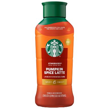 Starbucks Iced Pumpkin Spice Latte Espresso Beverage - 40 fl oz
