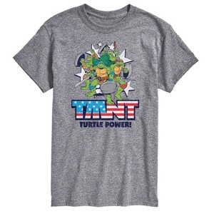 Men's - Teenage Mutant Ninja Turtles - Turtle Power Americana Short Sleeve Graphic T-Shirt - 1 of 4