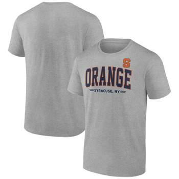 NCAA Syracuse Orange Men's Gray Bi-Blend T-Shirt