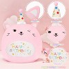 TITQWOP 14" Cat Plush Cat Stuffed Animal Pillow Kawaii Birthday Gift Toy for Boys Girls Party - 3 of 4