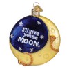 Old World Christmas Blown Glass Ornament for Christmas Tree, Lasso the Moon - 3 of 4