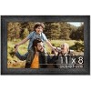 PosterPalooza | 11x8 Wide Barnwood Picture Frame, UV Acrylic, 6 Finishes - Grey, Brown, White, and Black - 2 of 4