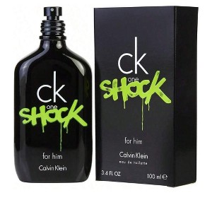 Ck One Shock By Calvin Klein Men Lavender, Clementine, Cucumber, Osmanthus, Cardamom Edt Spray 3.4 Oz - 1 of 1