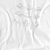 Women's Cowgirl Hats Outline Loose T-Shirt - 2 of 4