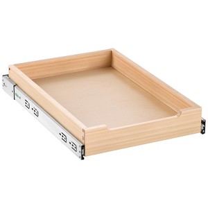 VEVOR Pull Out Cabinet Organizer, 14"W x 21"D Cabinet Drawer, Soft Close Slide out Shelf, Heavy-Duty Sliding Wood Drawer - 1 of 4