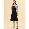 INSPIRE CHIC Women's Elegant Sheer Floral Lace Crop Bolero Shrug - 3 of 4