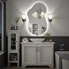 Apmir Super Bright 192 LEDs/m LED Lighted Anti-Fog Tempered Glass Irregular Bathroom/Vanity Mirror with ETL & 3-Year Warranty - 2 of 4