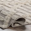 Nuloom Kandice Geometric 4x6 Wool Indoor Area Rug for Living Room Bedroom Dining Room Kitchen, Beige - 4 of 4