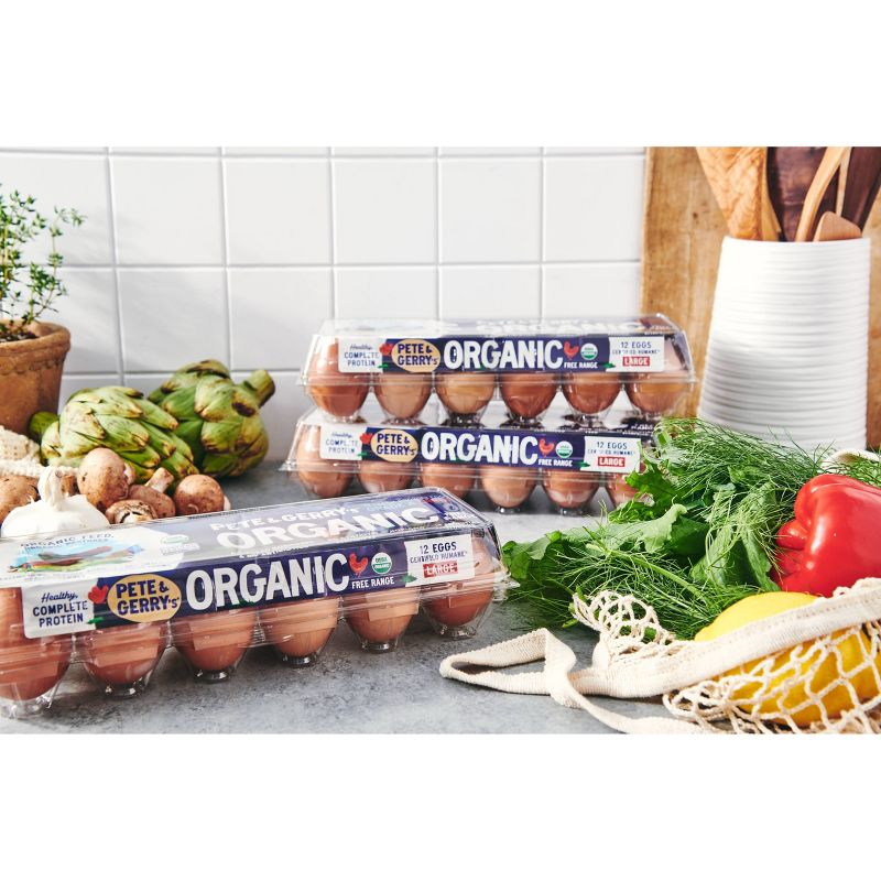 Pete and Gerry&#39;s Organic Grade A Large Eggs - 12ct, 4 of 8