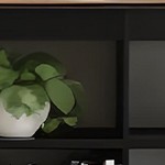 beige black