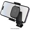 hoco. Universal Foldable Travel Airplane Mount for Cell Phones - Black - 2 of 4