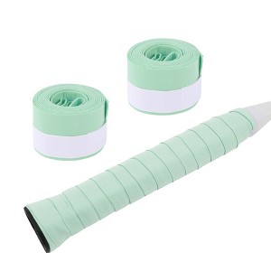 Unique Bargains Dry Tennis Racket Grip Tape Anti-Slip Absorbent 2 Pcs - 1 of 4