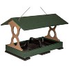 JCS Wildlife Large Fly Thru Bird Feeder- Mounting Pole Bundles Available - 3 of 4