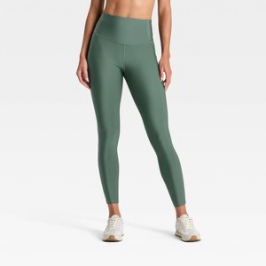Women's Effortless Support High-Rise Pocketed 7/8 Leggings - All In Motion™ - 1 of 4