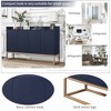 Modern Sideboard Elegant Buffet Cabinet with Large Storage Space for Dining Room - 4 of 4