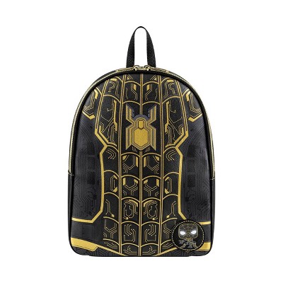 backpack with gold