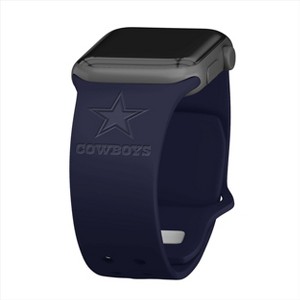 NFL Dallas Cowboys Debossed Wordmark Apple Watch Band - 1 of 4