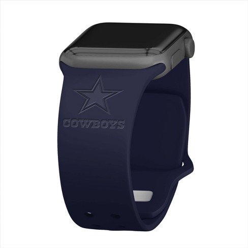 NFL Dallas Cowboys Debossed Wordmark Apple Watch Band   - image 1 of 4