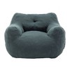 Kumasinova Adult Bean Bag Chair with Armrests,Bean Bag Couch Stuffed High-Density Foam,Comfy Reading Nook Chair for Living Room,Bedroom - 2 of 4