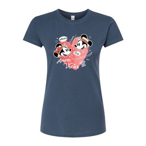 Women's - Disney - Mickey & Friends Fitted Graphic T-Shirt - 1 of 3
