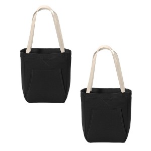 Port & Company Core Fleece Sweatshirt Shopping Tote Set - 1 of 4