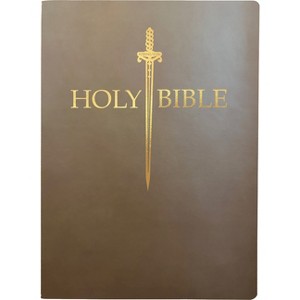 KJV Sword Bible, Large Print, Coffee Ultrasoft - (King James Version Sword Bible) by  Whitaker House (Leather Bound) - 1 of 1
