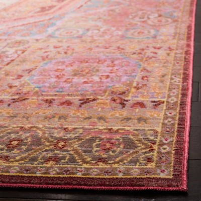 Valencia Multi-Color Hand-Knotted Square Area Rug