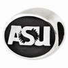 Black Bow Jewelry Sterling Silver & Enamel Arizona State Univer. Collegiate Bead Charm - 2 of 4