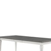 90" Katia Dining Table Rustic Gray and Weathered White Finish - Acme Furniture: Extendable, Seats 8 - 2 of 4