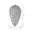 Vickerman Matte Glitter Pinecone Christmas Ornament - 2 of 3