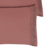 Southshore Fine Living, Vilano Lace Collection Pair of 2 Pillowcases Ultra Soft Brushed Microfiber - 4 of 4